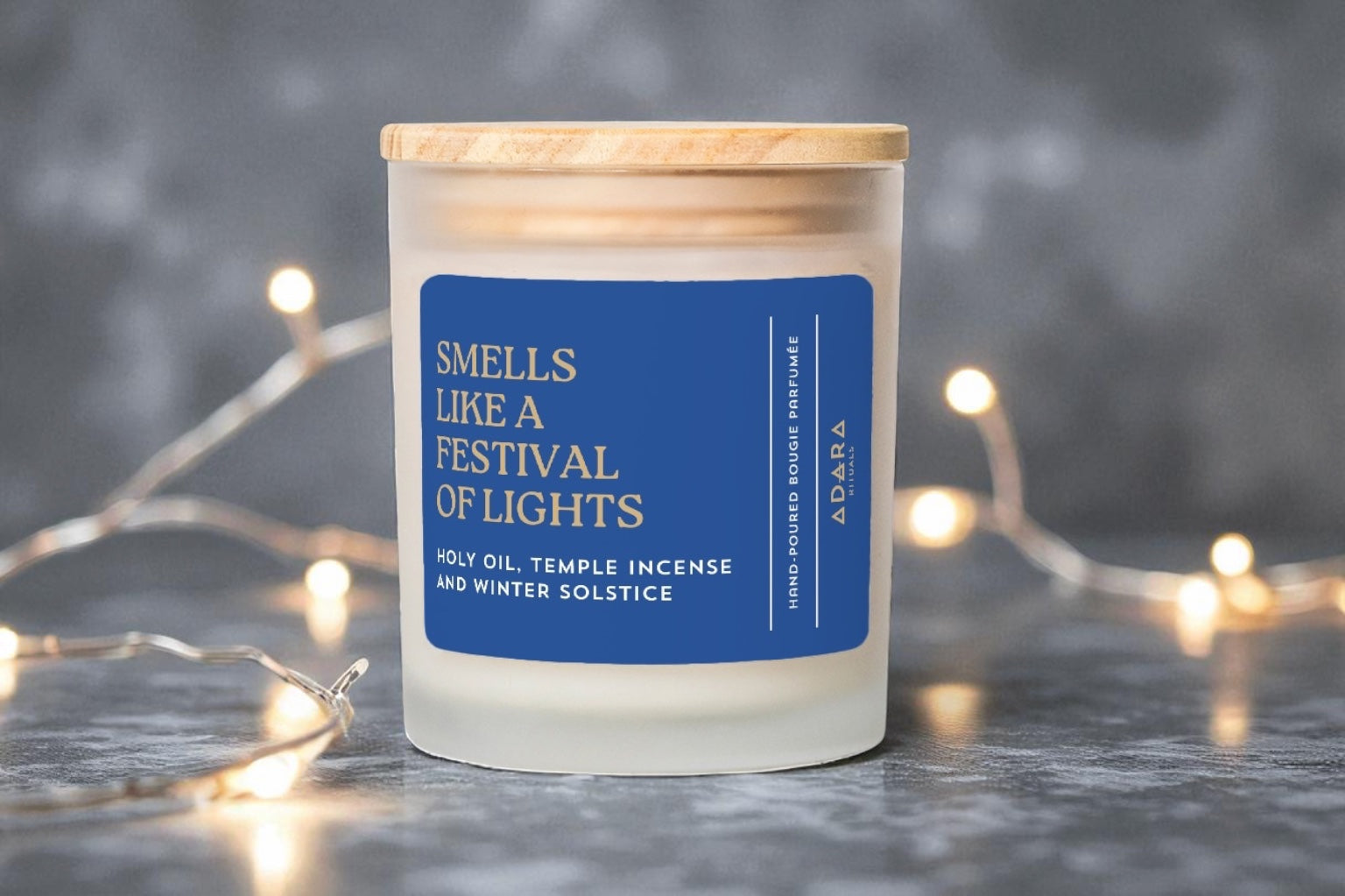 Smells Like a Festival of Lights: Holy Oil, Temple Incense and Winter Solstice Scented Candle