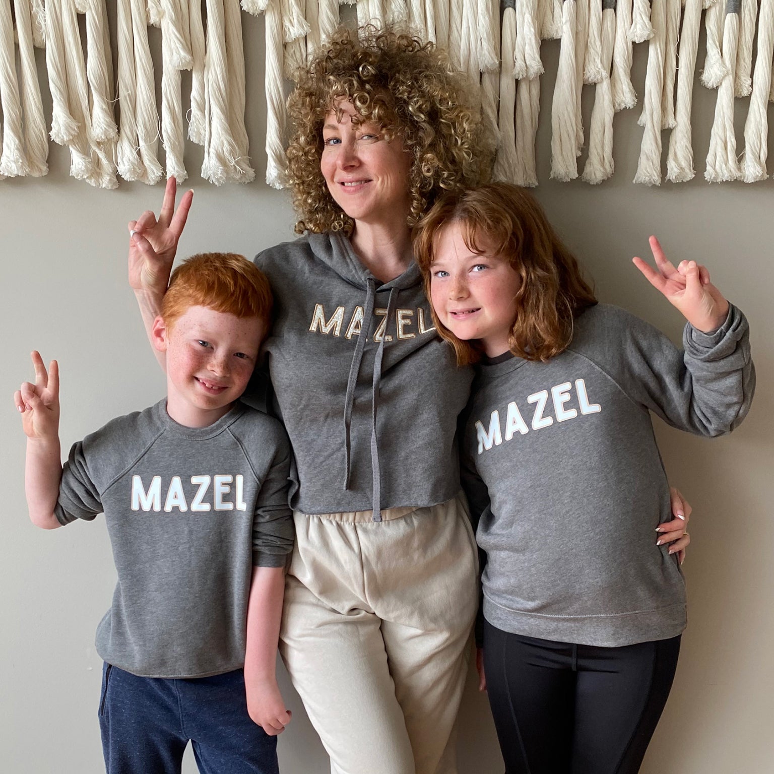 Mazel Mini - Kids Printed Crewneck