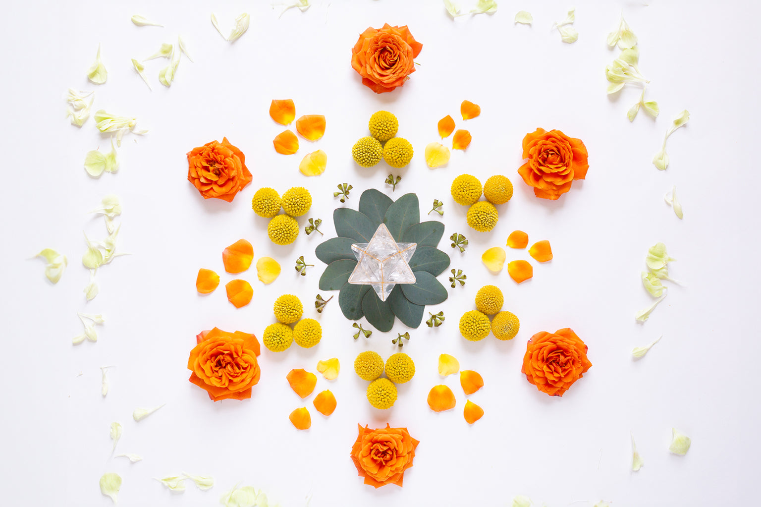 Kabbalah Crystal - Clear Quartz Star of David