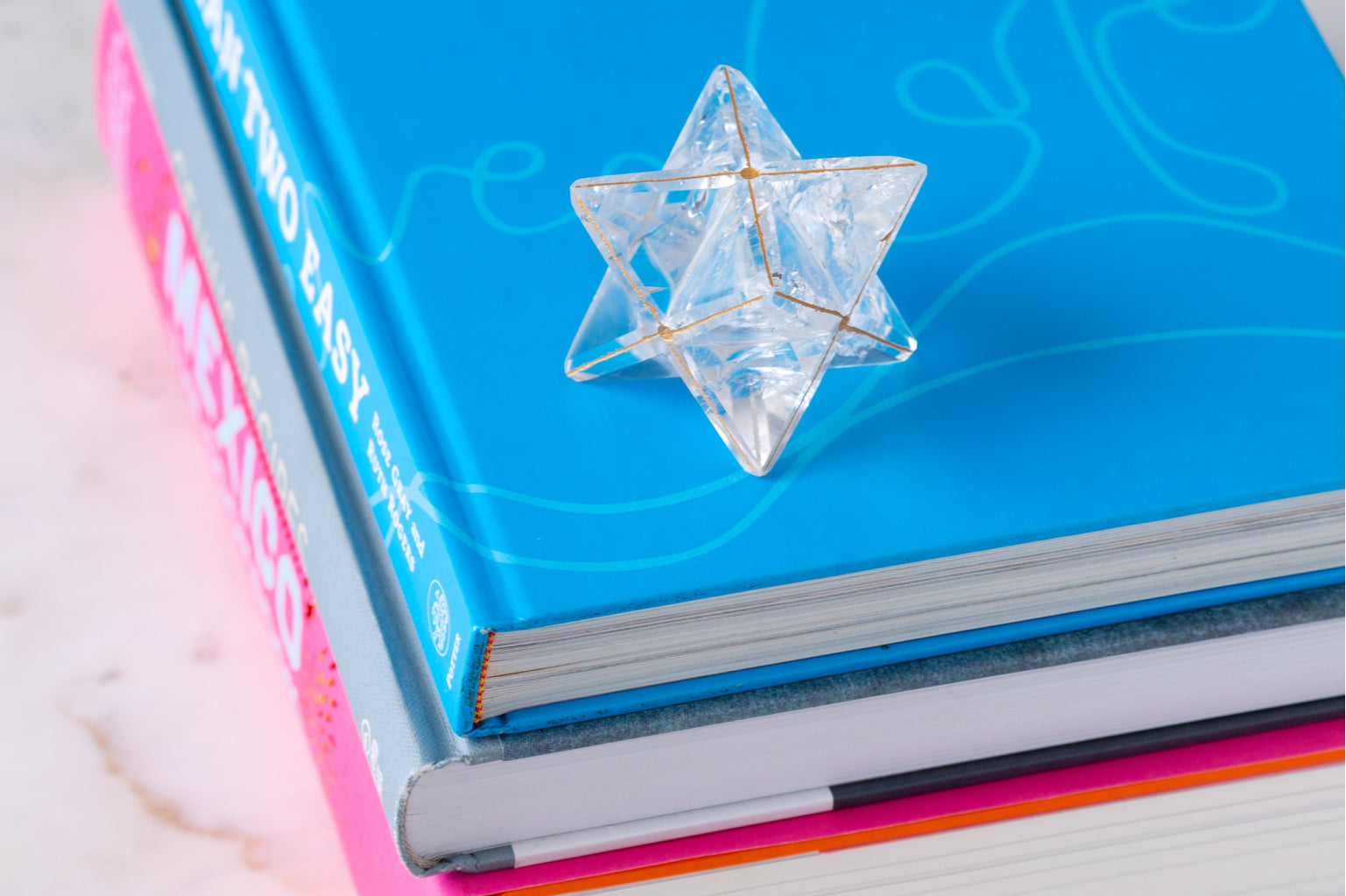 Kabbalah Crystal - Clear Quartz Star of David