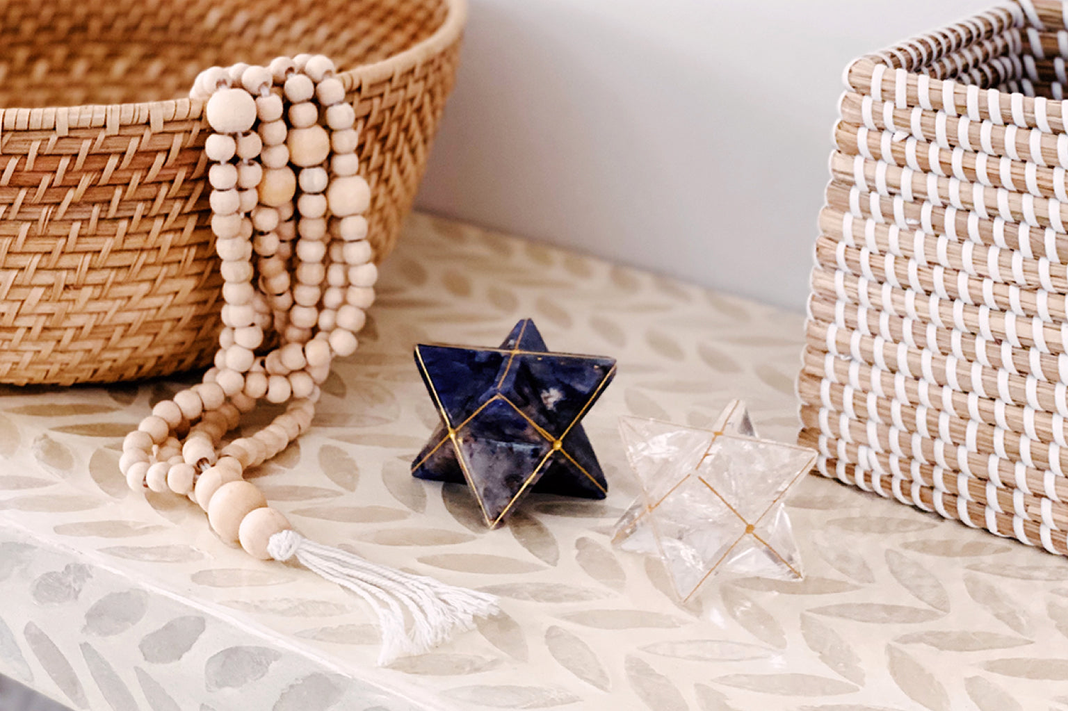 Kabbalah Crystal - Sodalite Star of David