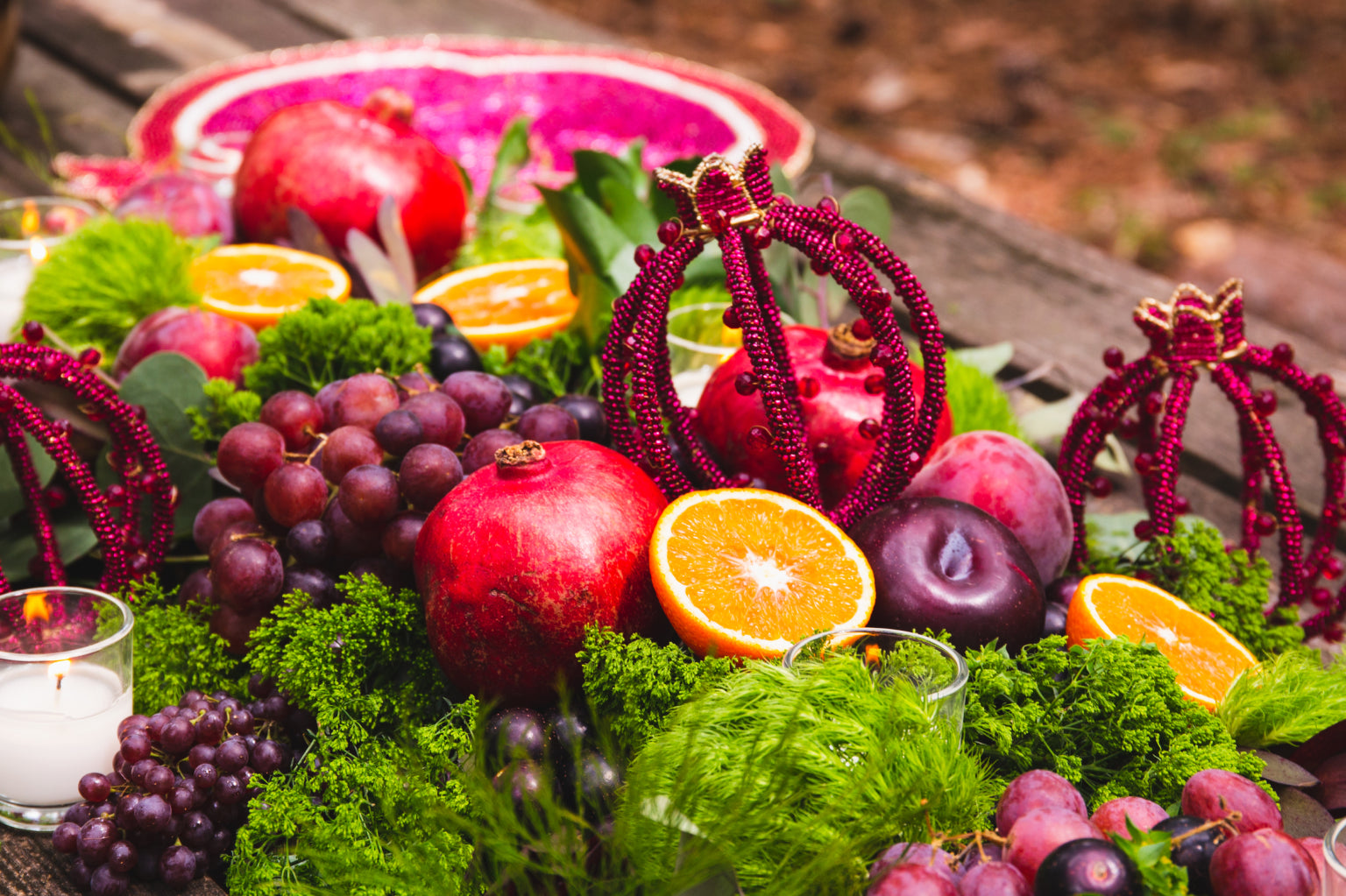 Delia Pomegranate Bauble