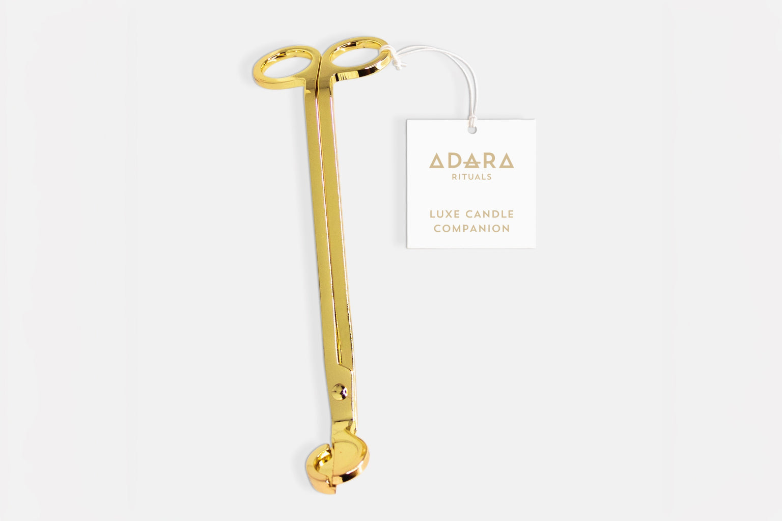 Gilded Wick Trimmer - Luxe Candle Companion