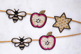 Devra Apple & Honey Beaded Garland