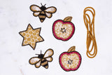 Devra Apple & Honey Beaded Garland