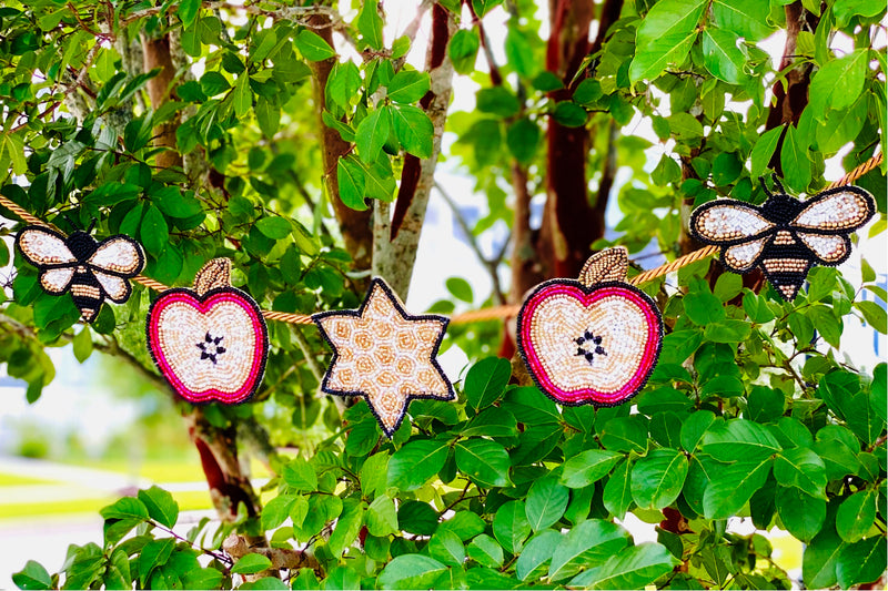 Devra Apple & Honey Beaded Garland